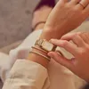 BURKER Isabell Damenuhr mit Gliederarmband - Gold - 36 mm Produktbild-Vorschau 4