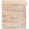 vidaXL Truhe 40x40x40 cm Akazie Massivholz Produktbild-Vorschau 3