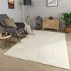 TT Home Wohnzimmer Teppich Esszimmer Kurzflor Geometrische Produktbild-Vorschau 1