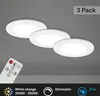 LED vstavané svietidlá sada 3 bielych okrúhlych svietidiel Náhľad obrázku produktu 8