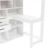 okwish Hochbett 90x200cm Funktionsbett mit Schreibtisch und Produktbild-Vorschau 5