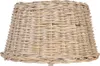Clayre & Eef Abażur Ø 38x22 cm Beżowy Rattan Podgląd zdjęcia produktu 1