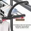 Ausziehbarer Wäschetrockner 64-110 cm, 6,6 m Trockenlänge Productafbeelding-voorbeeld