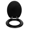 Sanfino® Premium WC Sitz "All Black" hochwertiger Produktbild-Vorschau 3