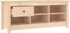 vidaXL Botník 110x38x45,5 cm borovicový masiv Náhled obrázku produktu 4