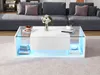 Tavolino Sweiko 100x50x31cm, tavolino con 1 cassetto e Anteprima dell’immagine prodotto 8