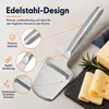 Käsehobel Edelstahl einteilig, Käsemesser für Hartkäse, Produktbild-Vorschau 6