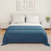 vidaXL Woondeken, marineblauw, 280 x 210 cm, 0,79 kg, Productafbeelding-voorbeeld 3