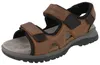 WALDLÄUFER H-Taro Herren Sandale braun Textil Leder - Produktbild-Vorschau 1