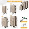 KESSER® Set de 4 valises rigides Set de valises rigides Set Voir les images du produit 2
