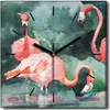 Coloray Uhr auf Leinwand 30x30 cm Wand Uhr Dekoration Produktbild-Vorschau 1