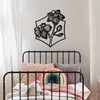 Wallity, Orchid - L, Dekoratives Wandaccessoire aus Metall, Produktbild-Vorschau 3