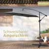 deluxe4home® Sonnenschirm Ø270 cm Anthrazit I Ampelschirm Produktbild-Vorschau 2