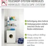WENKO Teleskop Garderoben System Regal Wasch Raum Kammer Produktbild-Vorschau 4
