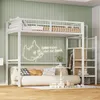 STILVORA 90x200 Hochbett mit Stauraumleiter und Produktbild-Vorschau 3