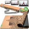 BACKLAxx® Kork Yogamatte XL mit Naturkautschuk inkl. Produktbild-Vorschau 1