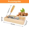 Nussknacker,Edelstahl-Nussknacker,stabiles Produktbild-Vorschau 2