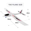 FX707S Letadlo Hand Launch Glider Throwing Plane Soft Foam Náhled obrázku produktu 7