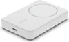 A white Belkin power bank is shown from a diagonal angle on a white background. Voir les images du produit