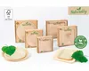 25x Holzteller Einwegteller aus Pappelholz rechteckig Produktbild-Vorschau 4