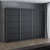 Schwebetürenschrank, 3-türig Schrank 200 cm mit 4 Produktbild-Vorschau 1