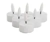 Anna's Collection LED-Teelichter - 6x -weis - 4 x 2 cm Produktbild-Vorschau 1