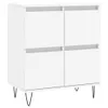 vidaXL Sideboard Blanc 60x35x70 cm Bois composite Voir les images du produit 2