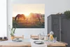 MuchoWow® Poster Pferde - Sonne - Tiere 160x120 cm - Foto Produktbild-Vorschau 3