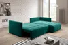 Designová sedací souprava ILONIE - tmavě šedá Náhled obrázku produktu 2