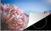 KitchenYeah© Herdabdeckplatte Rosa Blumen aus der Umgebung Produktbild-Vorschau 1