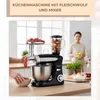 Syntrox Germany Teigknetmaschine 1300W 6,5L mit Fleischwolf Produktbild-Vorschau 2