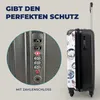 MuchoWow® Koffer Handgepäck Trolley Rollkoffer Kleine Produktbild-Vorschau 3