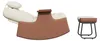 ProximaX Schaukelstuhl mit Hocker, Beige Cordstoff, Produktbild-Vorschau 16
