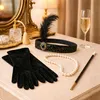 20er Set Damen Kostüm – 1920er Jahre Charleston Accessories Produktbild-Vorschau 3