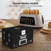 Toster Olvy na 4 kromki, długi otwór, wyświetlacz cyfrowy z Podgląd zdjęcia produktu 3