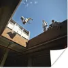 MuchoWow® Poster Menschen, die Parkour machen 160x120 cm - Produktbild-Vorschau 1