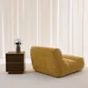 sweeek - Sessel mit Chenille-Bezug 1-Sitzer - Senfgelb Produktbild-Vorschau 5