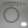 LED panel Briloner SLIM 12 W 1400 lm 4000 K biely Náhľad obrázku produktu 8
