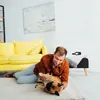 relaxdays Gepolsterte Sitzbank mit Stauraum Produktbild-Vorschau 5