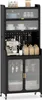 COSTWAY 192 cm Armoire de cuisine, Étagère de cuisine avec Voir les images du produit 1