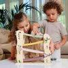 Drewniana Zjedalnia Z Torem I Samochodzikami - Boho Chic Podgląd zdjęcia produktu 4