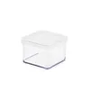 Premium Dose quadr, 0,5 l LOFT, Farbe:Transparent / Weiß Produktbild-Vorschau 2
