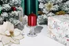 MagicHome Vánoční svíčka, 7x10 cm, válcová, červená, Náhled obrázku produktu 2