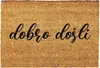 Zerbino Giftstory cocco DOBRO DOSLI - zerbino regalo porta Anteprima dell’immagine prodotto 1