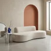 sweeek - Organisch geformtes 3-Sitzer Sofa mit Produktbild-Vorschau 5