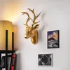 Wallity, Busta jelena - 1, dekorace na zeď, zlatá, Náhled obrázku produktu 1