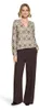 Bluse Kurz 1/1 Arm 1807 Nature/Brown Größe 42 Produktbild-Vorschau 4