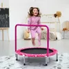 COSTWAY φ92cm mini trampolina, składana trampolina fitness, Podgląd zdjęcia produktu 2