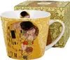 DUO ART GALLERY Becher 610 ml THE KISS ECRU New Bone China Produktbild-Vorschau 1