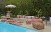 H.O.C.K. Berto Outdoor Kissen mit Biese 50x50cm col. 1 Produktbild-Vorschau 4